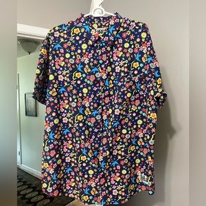 Roosevelts New Found Glory button down shirt. XL